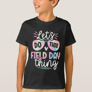 Field Day Tie Dye Field Dag 0 Docenten Kinder T-shirt