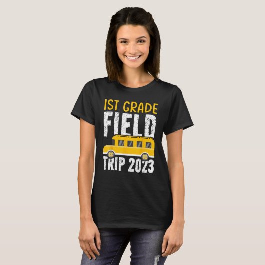 Field Day Trip 2023 Matching eersteklas studenten T-shirt (Voorkant volledig)