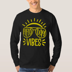 Field Day Vibes For Teacher Kids Field Day 2022 T-shirt