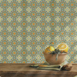 Field Glow Marocain Mosaic motif<br><div class="desc">Un motif de mosaïque marocaine aux couleurs vives pour vous transporter dans une prairie où les herbes et les fleurs sauvages poussent magnifiquement.</div>
