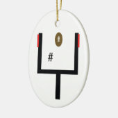 Field Goal Kicker Ornament (Links)