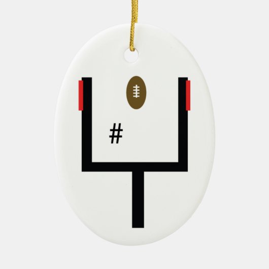 Field Goal Kicker Ornament (Voorkant)