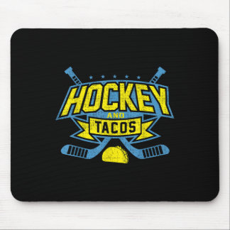 Field Hockey And Tacos Fan League IJshockey Speler Muismat