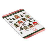 Field Hockey Christmas Countdown Magnet (Côté Droit)