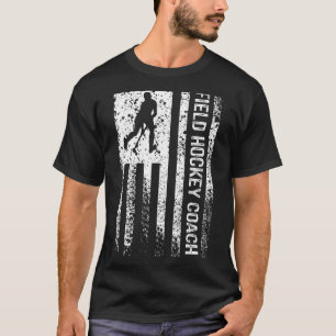 Field Hockey Coach Amerikaanse Vintage T-shirt