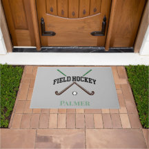Field Hockey Crossed Sticks Aangepast