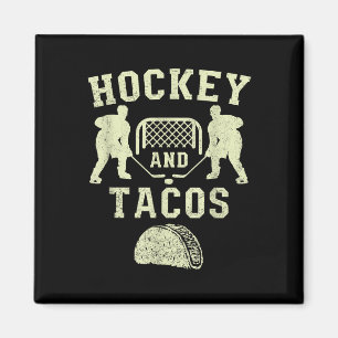 Field Hockey En Tacos Fan League Grappige IJshocke Magneet
