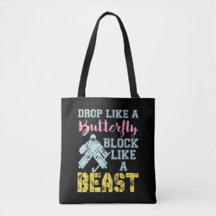 Field Hockey Goalie Block als een Beest Draagtas