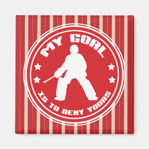 Field Hockey Goalie Quote Magneet