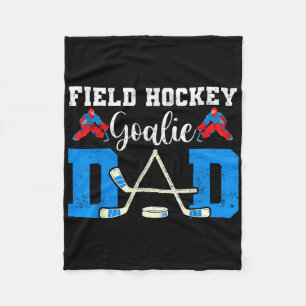 Field Hockey Keeper Papa T-shirts Voor Vrouwen Man Fleece Deken