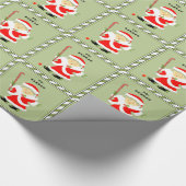 Field Hockey Kerstmis Cadeaupapier (Hoek)