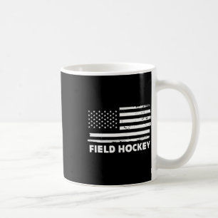 Field Hockey Leven Usa Vlag Patriottisch Sportontw Koffiemok