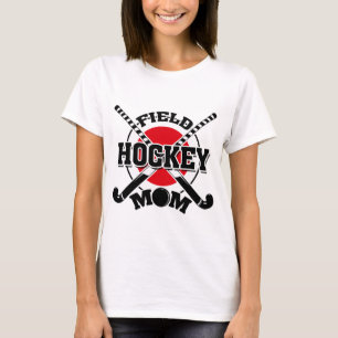 Field Hockey Ma Crossed Hockey Sticks Hockey Ball T-shirt
