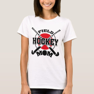 Field Hockey Ma Crossed Hockey Sticks Hockey Ball T-shirt