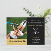 Field Hockey Modern Photo afstuderen class van 202 Kaart (Staand voorkant)