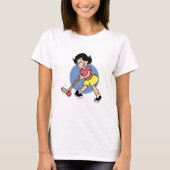 Field Hockey Player T-shirt (Voorkant)