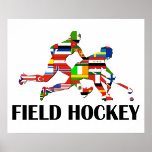Field Hockey Poster