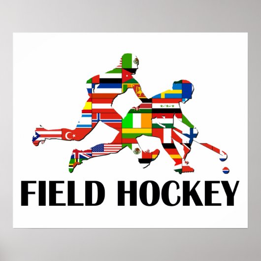 Field Hockey Poster (Voorkant)