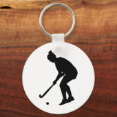 Field Hockey Sleutelhanger (Voorkant)