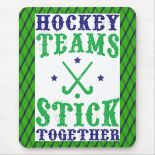 Field Hockey Teams Stick Together Mousemat Muismat