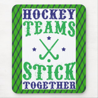 Field Hockey Teams Stick Together Mousemat Muismat