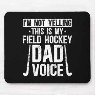 Field Hockey Vader Stem Vader Van Een Field Hockey Muismat