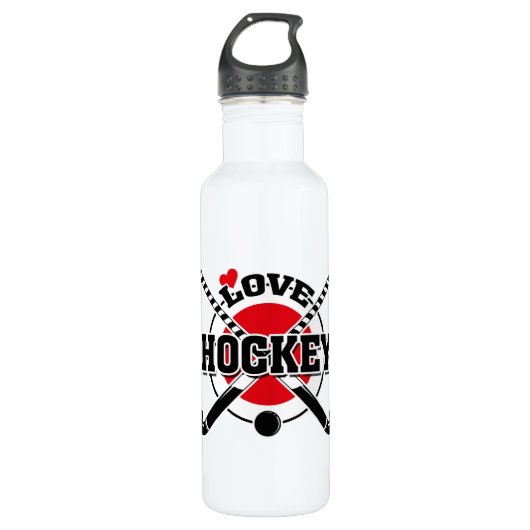 Field Hockey Waterfles (Voorkant)