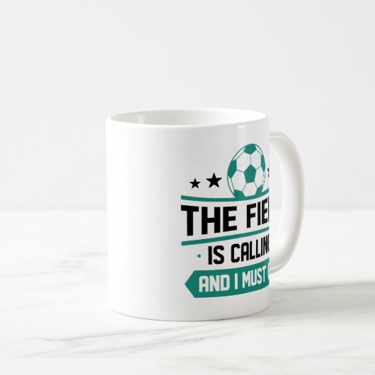 Field is Calling And I Must Go Koffiemok (Voorkant rechts)