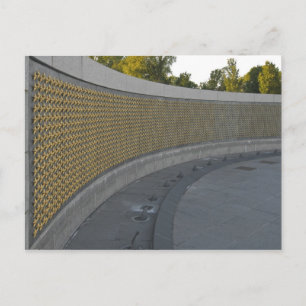 Field of Gold Stars Briefkaart