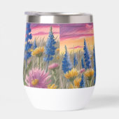 Field of Wildflowers bij zonsondergang (Rechts)