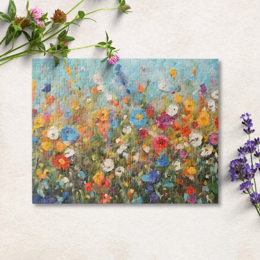 Field of Wildflowers Legpuzzel