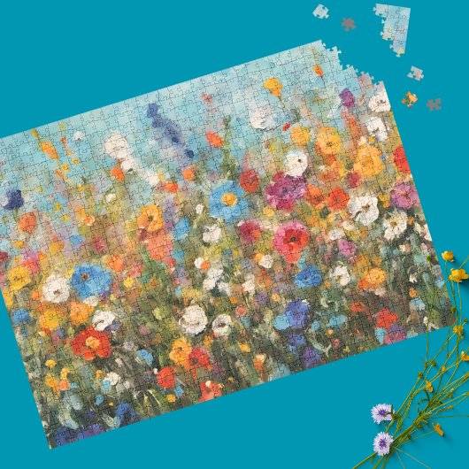 Field of Wildflowers Legpuzzel