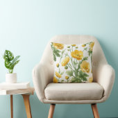 Field of yellow poppies Pillow Kussen (Stoel)