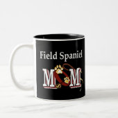 Field Spaniel Maman Mug (Gauche)