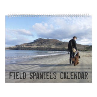 Field Spaniel Wall Agenda Kalender