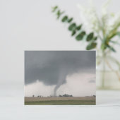 Field Tornado Briefkaart (Staand voorkant)