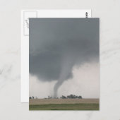 Field Tornado Briefkaart (Voorkant / Achterkant)