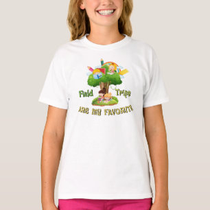Field trips zijn mijn favoriet t-shirt