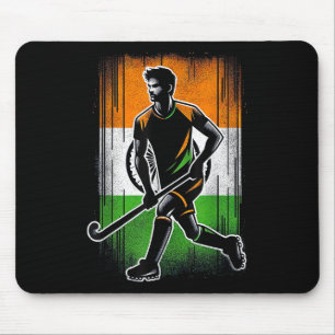 Fieldhockey India Mannen Indiase Vlag Fieldhockey Muismat