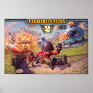 Fieldrunners 2 - Officieel Poster