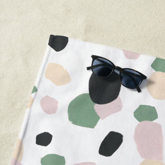 Fields of Dreams | Serviette de plage Monogram (En situation)