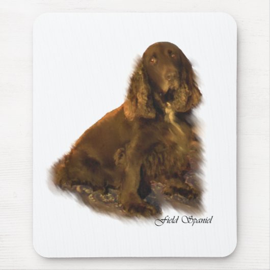 Fieldspaniel Art Giften Muismat (Voorkant)
