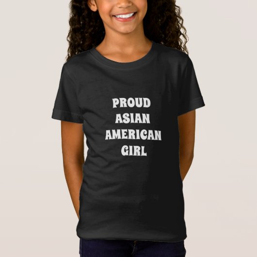 Fier Américaine Asiatique, T-shirt (Devant)
