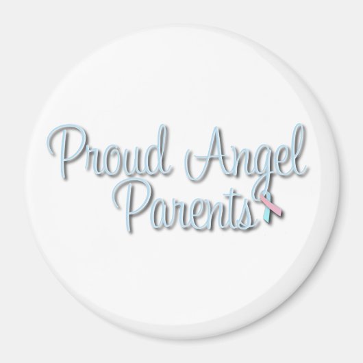Fier ange Parents Magnet (Devant)