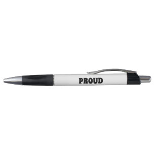 Fier asiatique, Stylo noir blanc