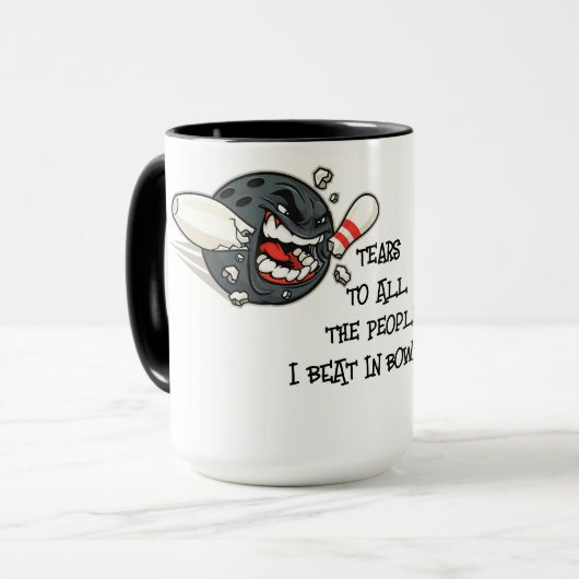 Fier Bowler Combo Mug (Devant gauche)