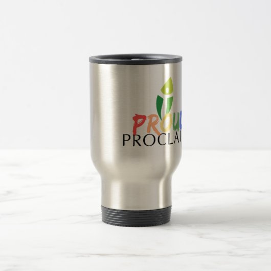 Fier café ProclamationER Voyage Mug (Centre)