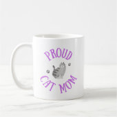 Fier chat maman Mug (Gauche)