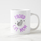 Fier chat maman Mug (Droite)
