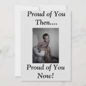 Fier de toi, alors...., Fière de ... Invitation (Devant)